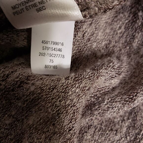 Chicos Womens Sweater Size 0 Small Cowl Neck Pullover Lightweight Marled Green - Picture 10 of 10